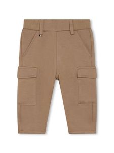 BOSS Kidswear pantalon fuselé à poches cargo - Marron