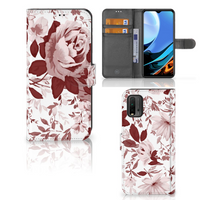 Hoesje Xiaomi Redmi 9T | Poco M3 Watercolor Flowers - thumbnail