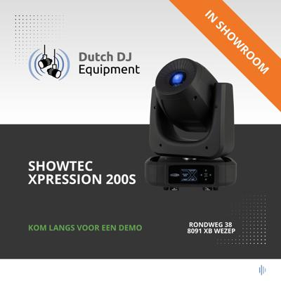 Showtec Xpression 2000S - 200 watt Spot movinghead