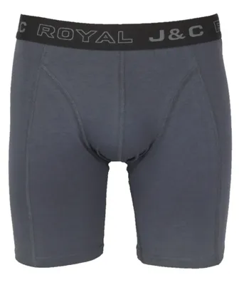 J&C Heren boxershort - extra lange pijpjes - Modal - Tegen schurende benen - Kruipt niet op