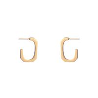 Day&Eve Oorbellen Hooked Hoops | Goud