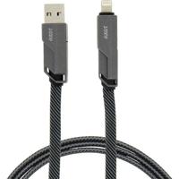 Cavo piatto - AUTO T - 540313 - USB-C - 4 connettori