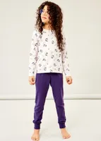 Name it meisjes pyjama - Lila fairytale