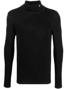 MISBHV pull Seamless à col roulé - Noir