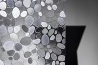 2Lif Stones statische raamfolie transparant 90 cm x 1,5 mtr