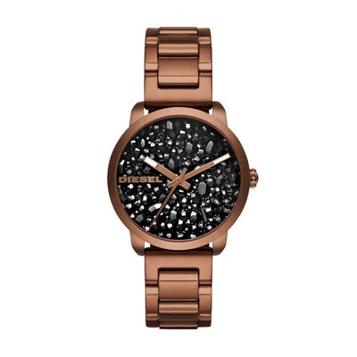 Diesel horlogeband DZ5560 Staal Rosé