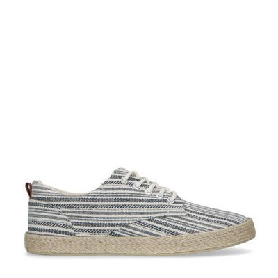 Sacha canvas sneakers blauw/wit Sacha canvas sneakers blauw/wit