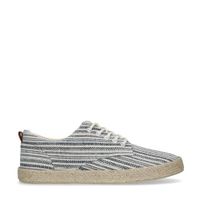 Sacha canvas sneakers blauw/wit - thumbnail