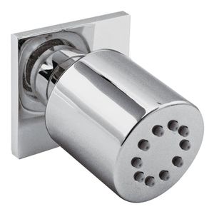 Tres opbouw zijdouche rond chroom