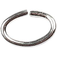 Creativ Company Ring, ovaal, dikte 0,7 mm, verzilverd, 50 stuk/ 1 doos Creativ Company Ring, ovaal, dikte 0,7 mm, verzilverd, 50 stuk/ 1 doos