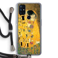 Der Kuss: OnePlus Nord N10 5G Transparant Hoesje met koord