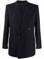 Pierre Cardin Pre-Owned blazer croisé à revers pointus (années 1990) - Bleu