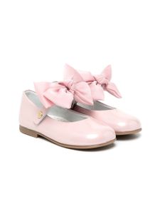 ANDANINES ballerines à détail de nœud - Rose