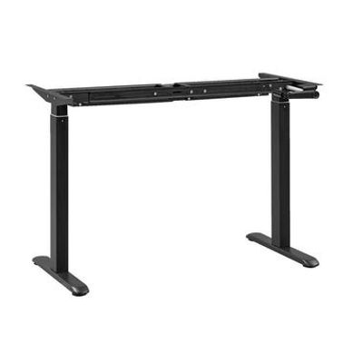 Frame zit/sta bureau Homeworx handmatig verstelbaar - zwart - Leen Bakker