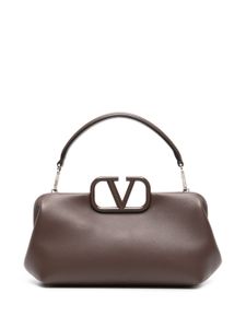 Valentino Garavani sac porté épaule à détail VLogo - Marron