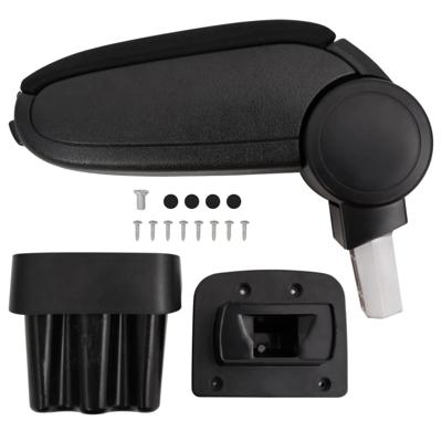 VidaXL Armsteun 15x31,5x(35-51) cm abs zwart