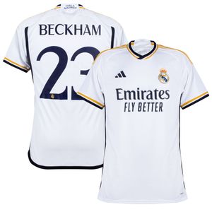 Real Madrid Shirt Thuis 2023-2024 + Beckham 23