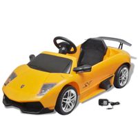 vidaXL Elektrische auto Lamborghini Murcielago LGO LP 670-4SV 6 V geel
