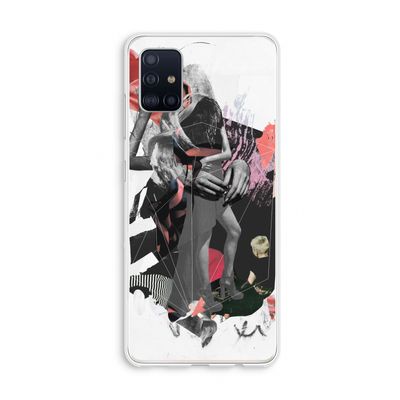Dissimulation du réel: Galaxy A51 4G Transparant Hoesje