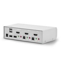 Lindy 39307 KVM-switch Zilver - thumbnail