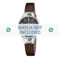 Festina horlogeband F16954-3 Leder Bruin 12mm