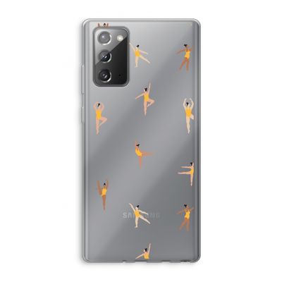 Dans #2: Samsung Galaxy Note 20 / Note 20 5G Transparant Hoesje