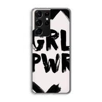 Girl Power #2: Samsung Galaxy S21 Ultra Transparant Hoesje
