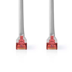 Nedis CCGL85220GY50 netwerkkabel Grijs 5 m Cat6 SF/UTP (S-FTP)