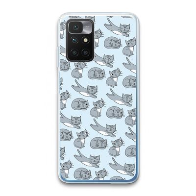 Poezen: Xiaomi Redmi 10 Transparant Hoesje
