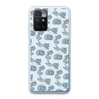 Poezen: Xiaomi Redmi 10 Transparant Hoesje