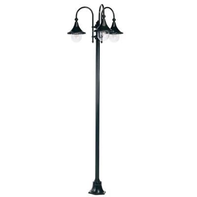 KS Verlichting Klassieke 3-lichts stallampRimini zwart - 5049