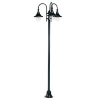 KS Verlichting Klassieke 3-lichts stallampRimini zwart - 5049