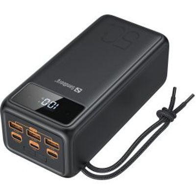 Sandberg 420-75 powerbank Lithium-Ion (Li-Ion) 50000 mAh Zwart