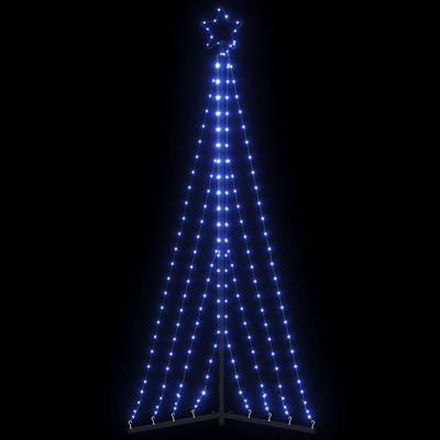 VidaXL Led-kerstboom 339 leds 187 cm blauw