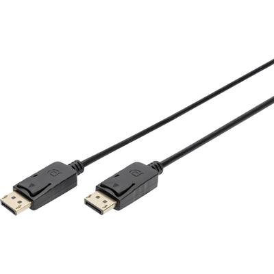 Digitus AK-340100-020-S DisplayPort-kabel DisplayPort Aansluitkabel DisplayPort-stekker, DisplayPort-stekker 2.00 m Zwart
