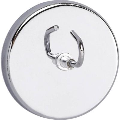 Maul Magneet neu (Ø x h) 52 mm x 31 mm Rond, Met haak Zilver 1 stuk(s) 6155596