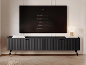 Tv-meubel LANOPI 2 deuren 200 cm grafiet