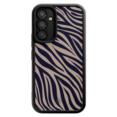 Samsung Galaxy A54 zwarte case - Wavy twist