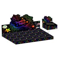 Grafix magische scratchblaadjes, 100 velletjes