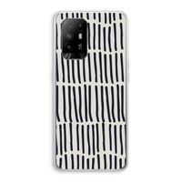 Moroccan stripes: Oppo A95 5G Transparant Hoesje