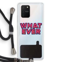 Whatever: Samsung Galaxy S10 Lite Transparant Hoesje met koord
