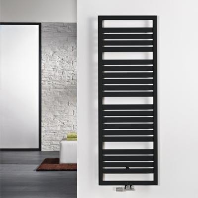 Design Radiator HSK Image | 60x172 cm | CV radiator | Midden aansluiting | 892 watt | Zwart-mat