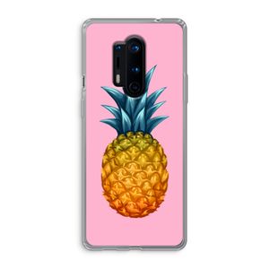 Grote ananas: OnePlus 8 Pro Transparant Hoesje