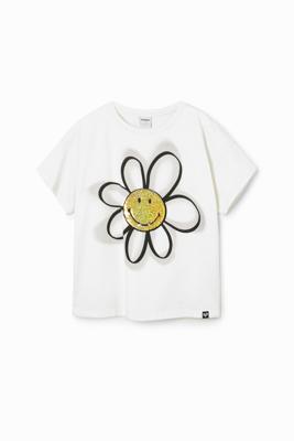 T-shirt pailletten Smiley Originals ® - WHITE - 5/6