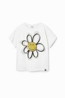 T-shirt pailletten Smiley Originals ® - WHITE - 5/6