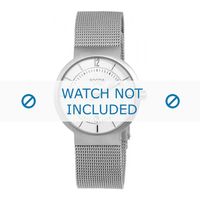 Boccia horlogeband 3123-08 (BO3123-08-40TIT) Titanium Zilver