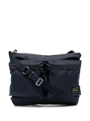 Porter-Yoshida & Co. sac porté épaule Force - Bleu