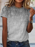 Ethnic Casual Crew Neck T-Shirt - thumbnail