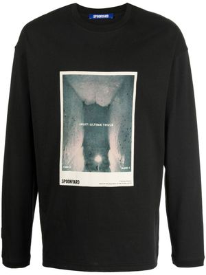 Spoonyard t-shirt Inuit : Ultima Thule en coton - Noir