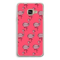 Flamingo: Samsung Galaxy A3 (2016) Transparant Hoesje